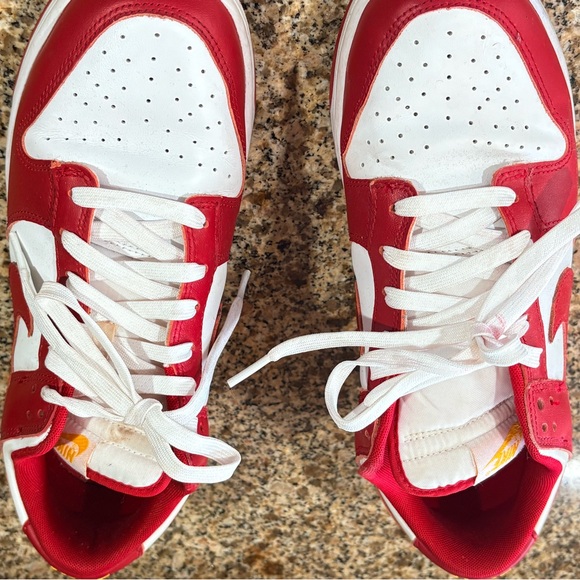 Nike Red and White Dunks - Picture 11 of 14